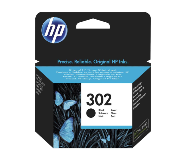 HP 302BK 190str. (F6U66AE) czarny Instant Ink - 272336 - zdjęcie